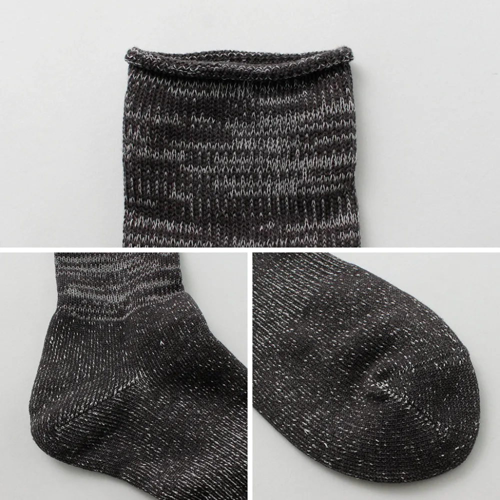 ROTOTO Socks^/ WASHI pile crew socks