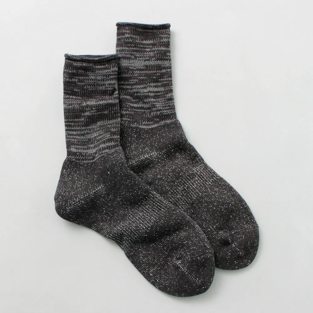 ROTOTO Socks^/ WASHI pile crew socks