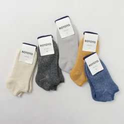 ROTOTO Socks^/ Washi Pile Short Socks