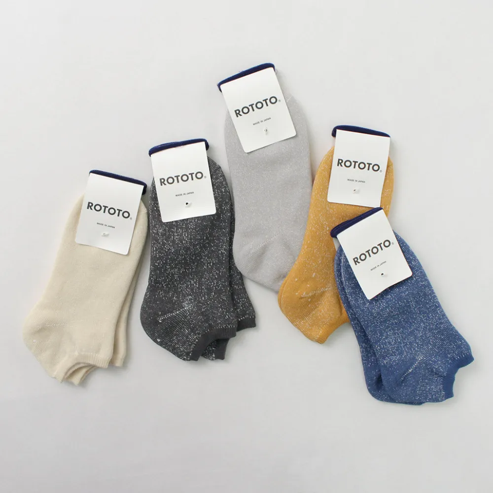 ROTOTO Socks^/ Washi Pile Short Socks
