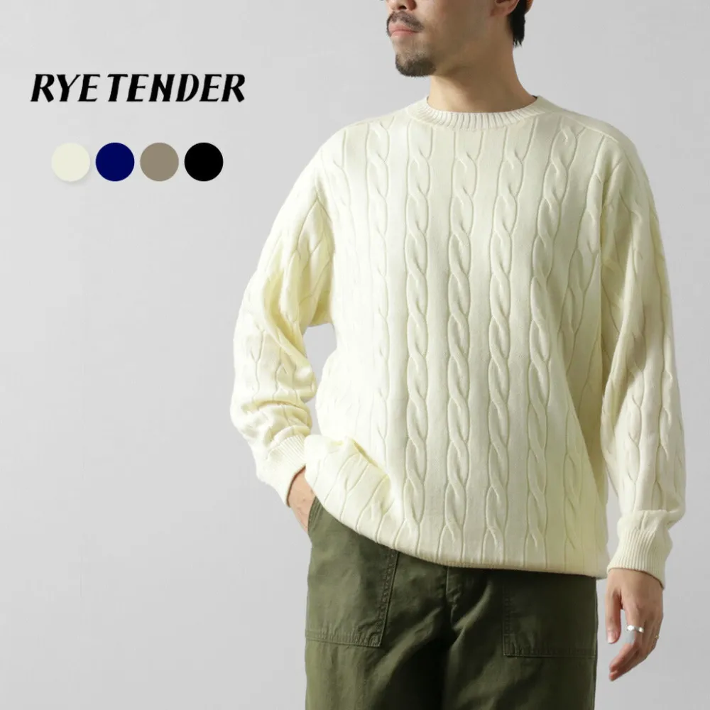 RYE TENDER Knits^/ Bleecker Cable Sweater