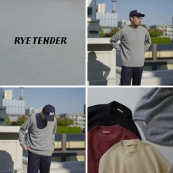 RYE TENDER Knits^/ Bristol Crew Knit