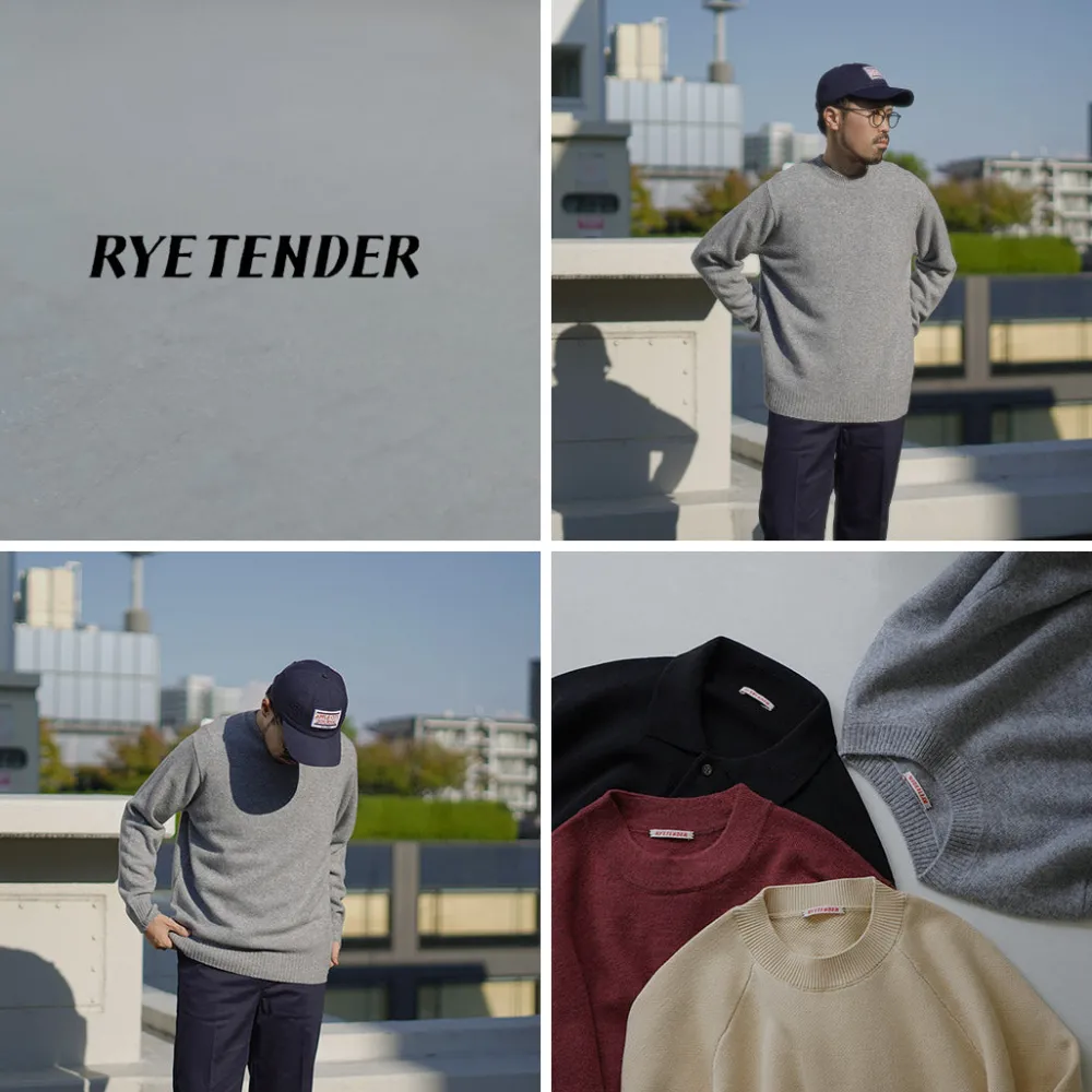 RYE TENDER Knits^/ Bristol Crew Knit