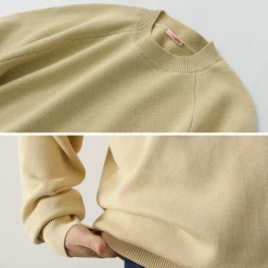 RYE TENDER Knits^/ Fulton Raglan Knit Sweatshirt