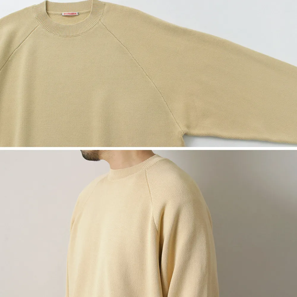 RYE TENDER Knits^/ Fulton Raglan Knit Sweatshirt