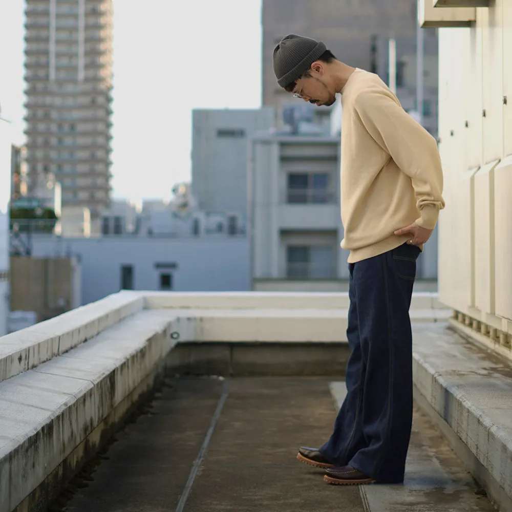 RYE TENDER Knits^/ Fulton Raglan Knit Sweatshirt