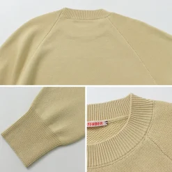 RYE TENDER Knits^/ Fulton Raglan Knit Sweatshirt