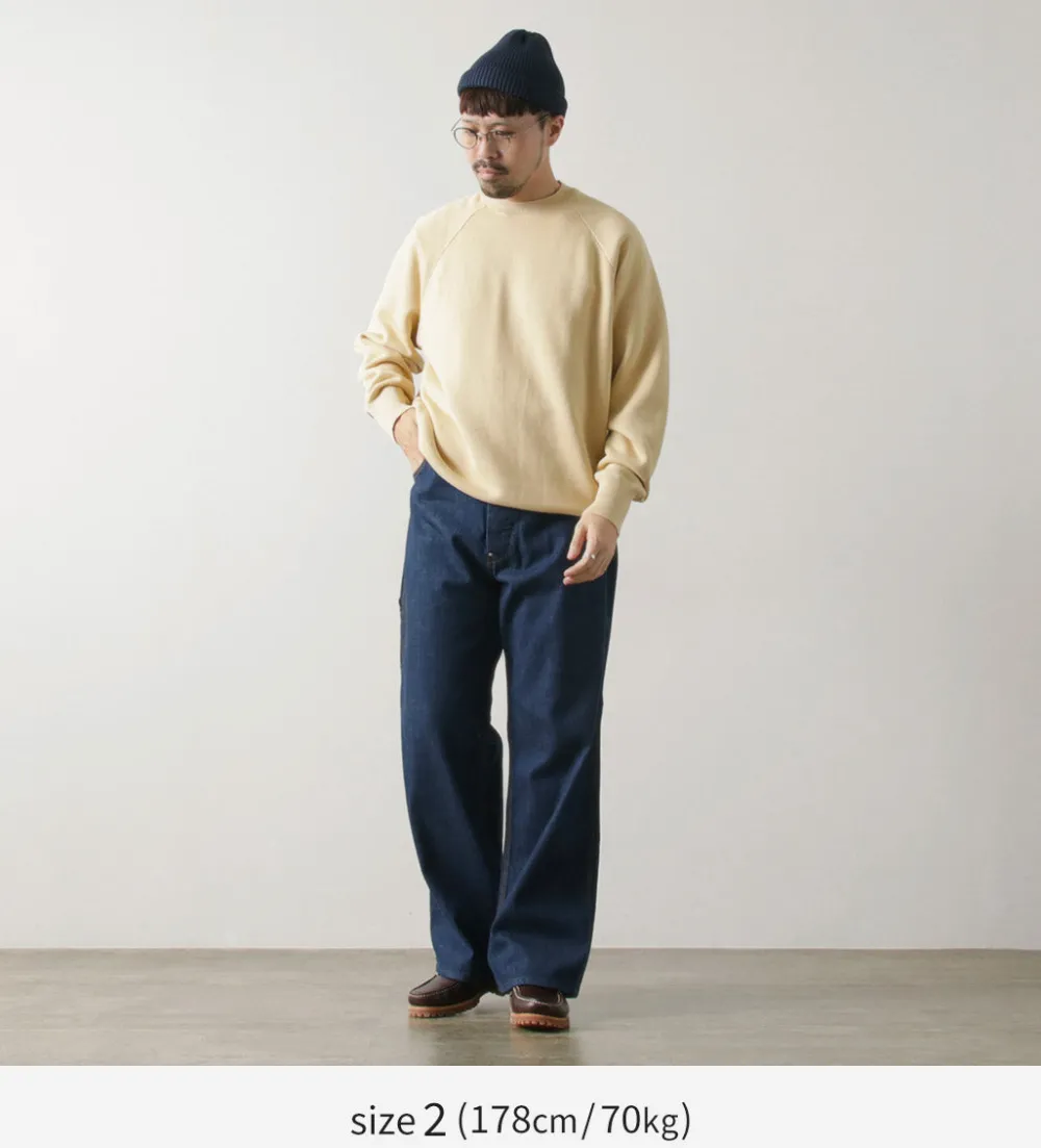 RYE TENDER Knits^/ Fulton Raglan Knit Sweatshirt
