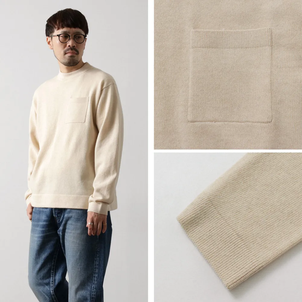 RYE TENDER Knits^/ Lloyd pocket pullover knit