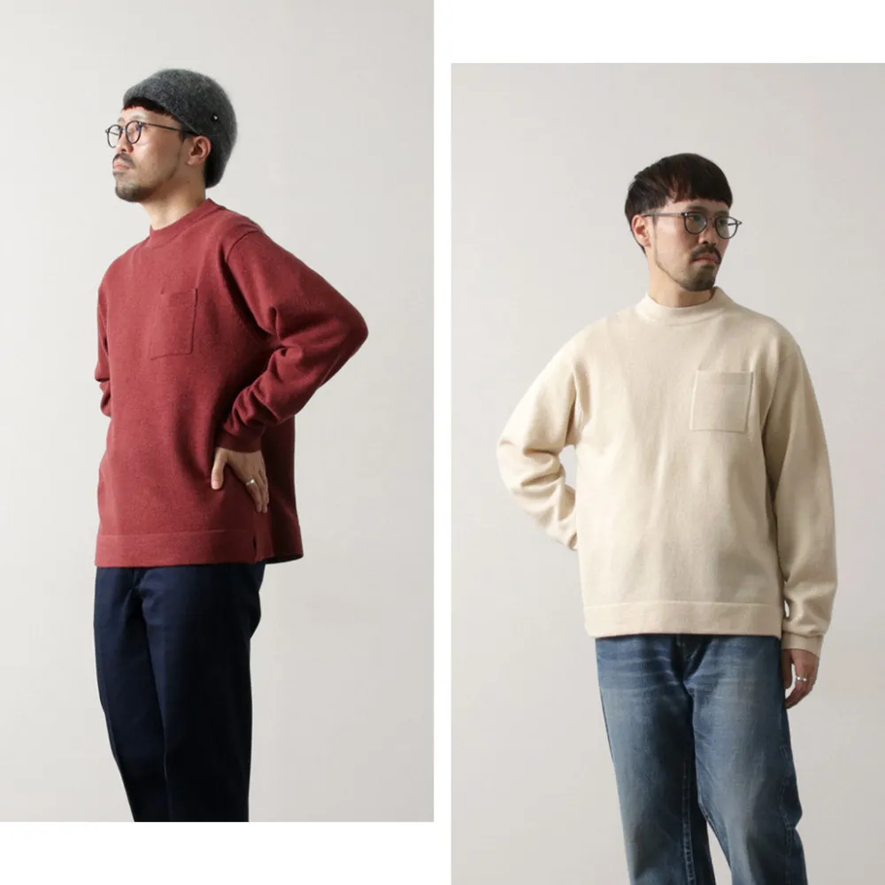 RYE TENDER Knits^/ Lloyd pocket pullover knit