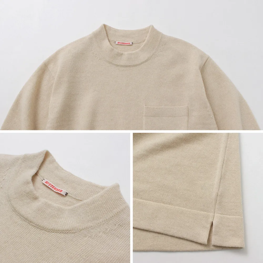 RYE TENDER Knits^/ Lloyd pocket pullover knit