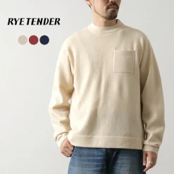 RYE TENDER Knits^/ Lloyd pocket pullover knit