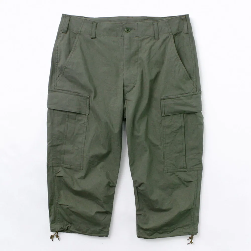 SAGE DE CRET Trousers^/ Cropped Cargo Pants olive