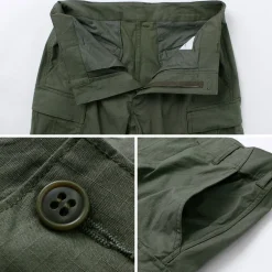 SAGE DE CRET Trousers^/ Cropped Cargo Pants olive