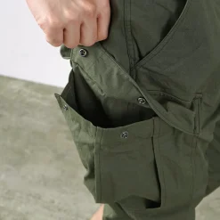 SAGE DE CRET Trousers^/ Cropped Cargo Pants olive