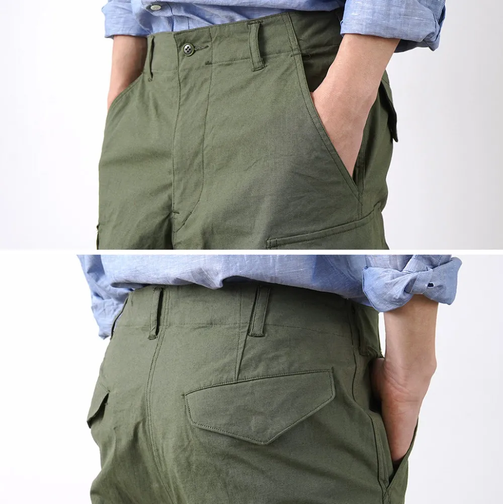 SAGE DE CRET Trousers^/ Cropped Cargo Pants olive