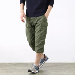 SAGE DE CRET Trousers^/ Cropped Cargo Pants olive