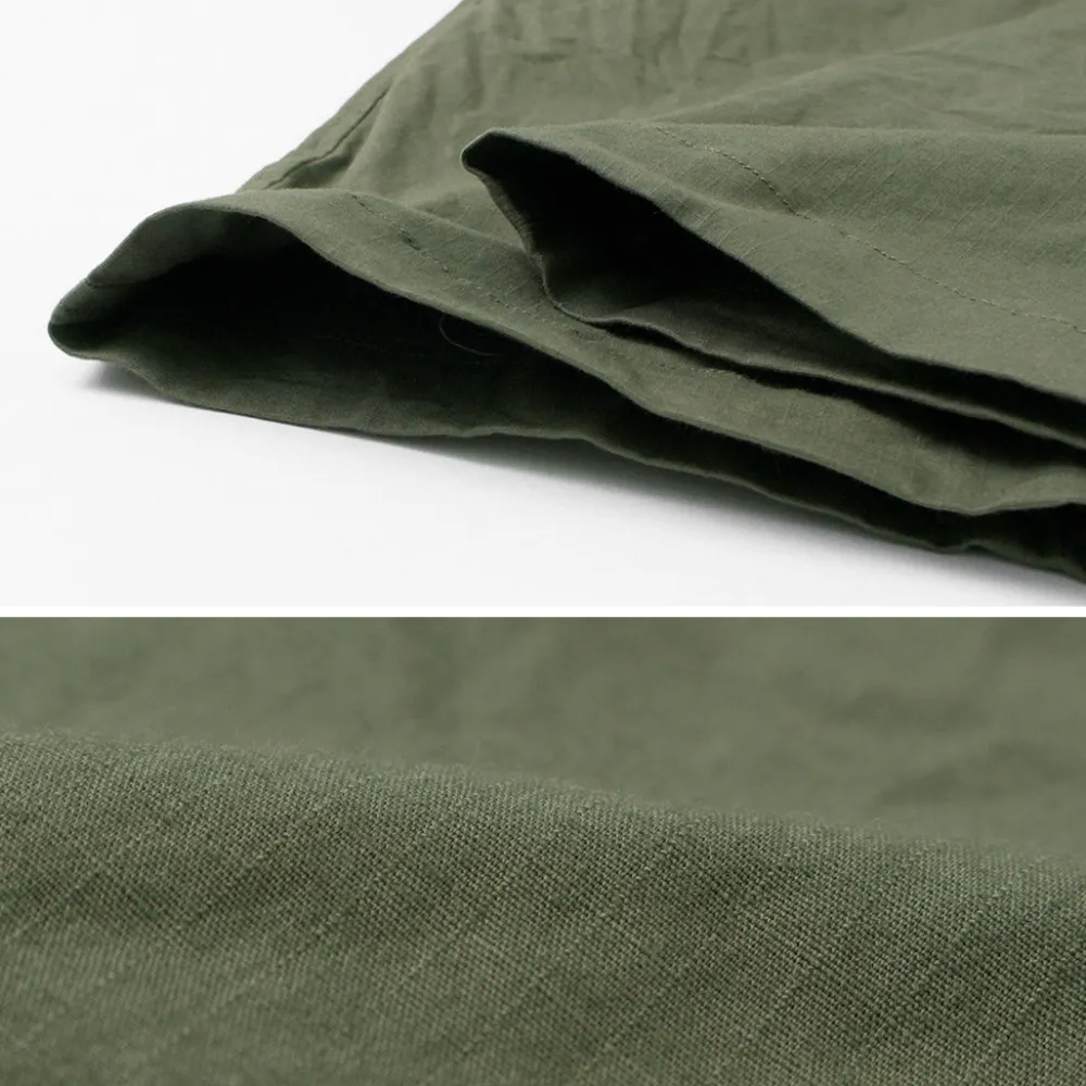 SAGE DE CRET Work Pants & Chinos^/ Ripstop stretch peg top work pants olive