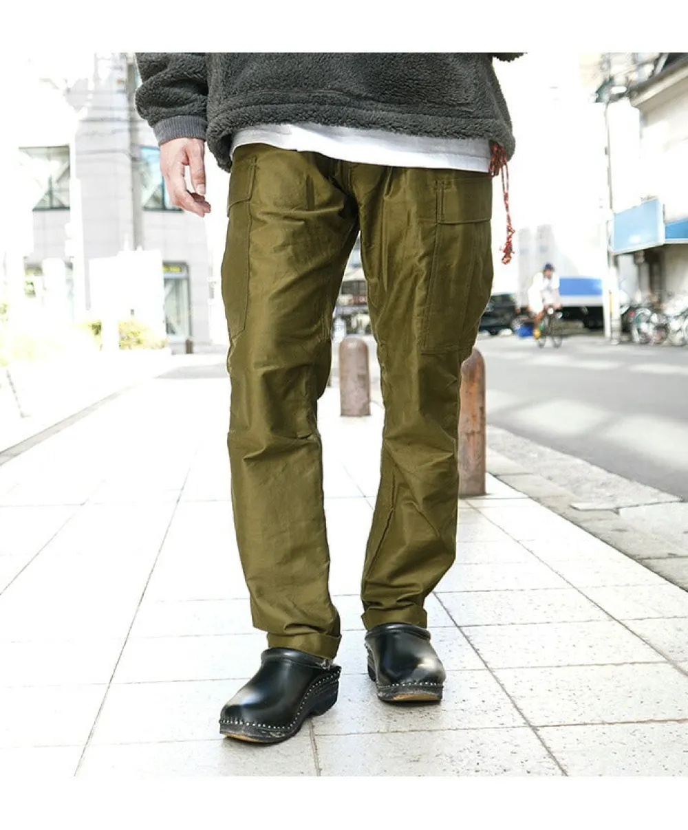 SAGE DE CRET Trousers^/ Tapered Cargo Pants/Moleskin olive