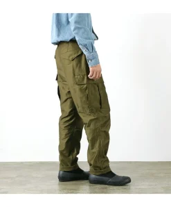 SAGE DE CRET Trousers^/ Tapered Cargo Pants/Moleskin olive