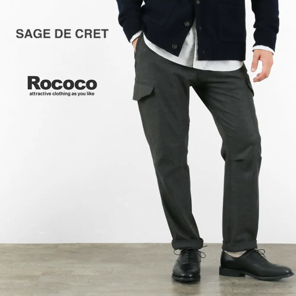 SAGE DE CRET Trousers^/ Winter Jet Cargo charcoal
