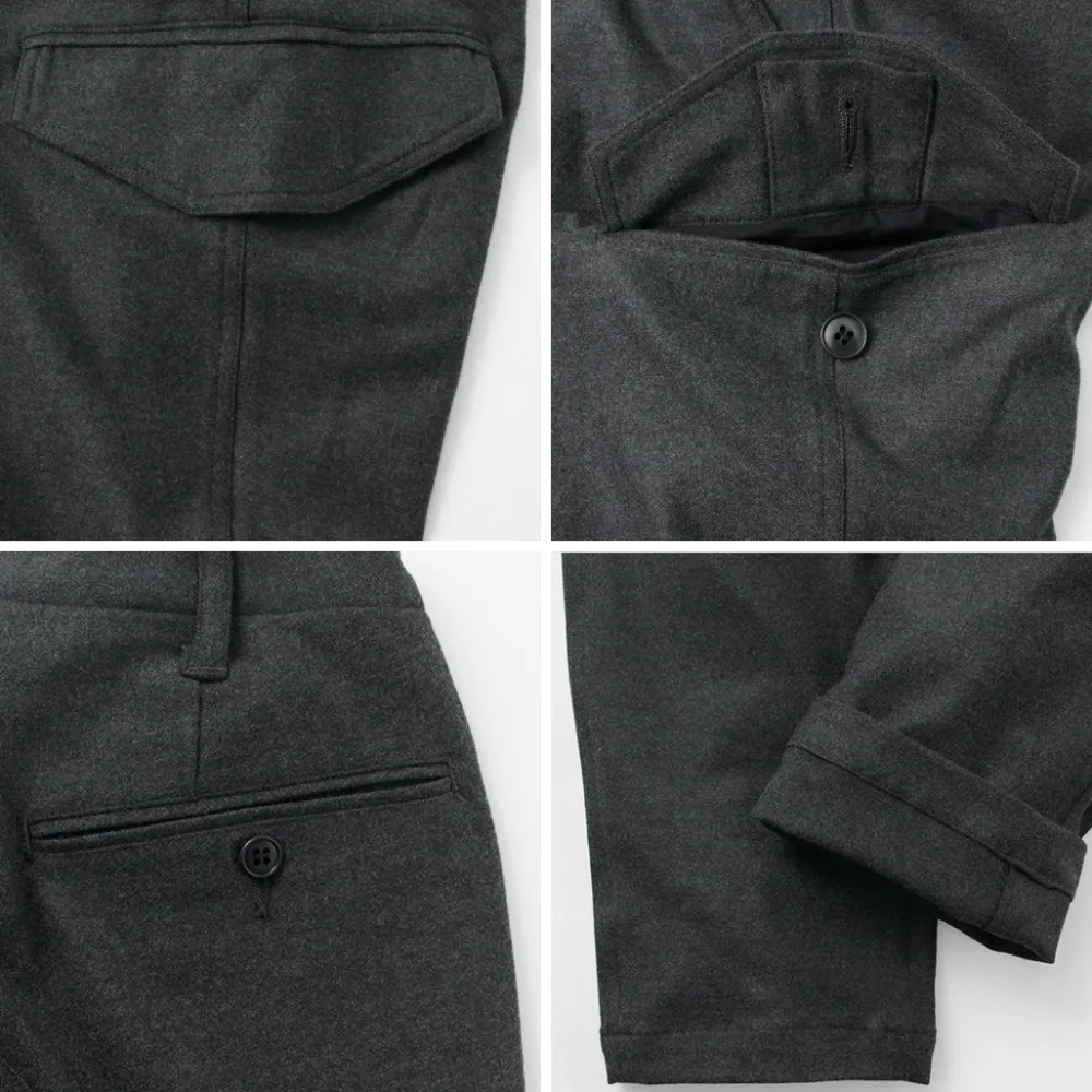 SAGE DE CRET Trousers^/ Winter Jet Cargo charcoal