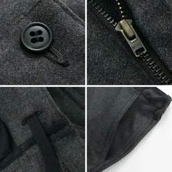 SAGE DE CRET Trousers^/ Winter Jet Cargo charcoal