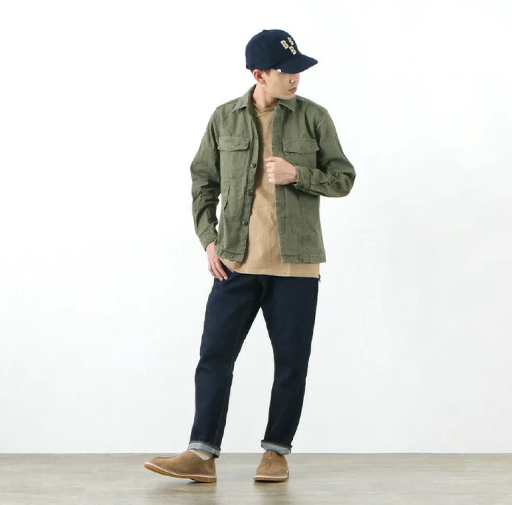 SANCA Jeans^/ 15.5 oz. denim tapered 5P pants indigo