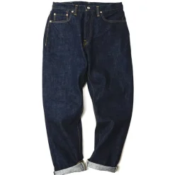 SANCA Jeans^/ 15.5 oz. denim tapered 5P pants indigo