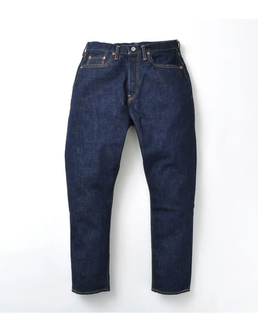 SANCA Jeans^/ 15.5 oz. denim tapered 5P pants indigo