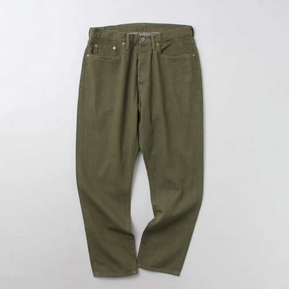 SANCA Jeans^/ UK Denim Tapered 5-Pants green