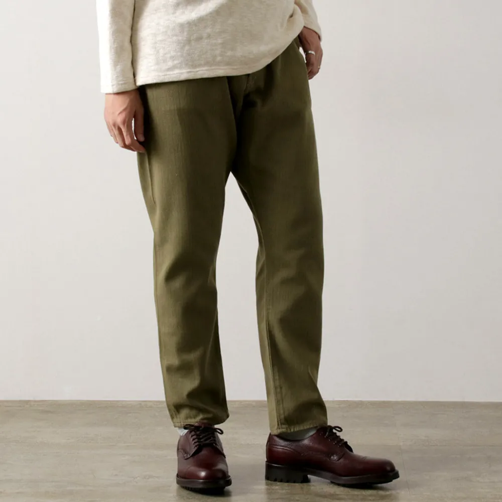 SANCA Jeans^/ UK Denim Tapered 5-Pants green