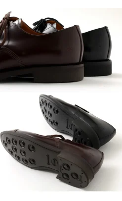 SANDERS Leather Shoes & Boots^/ #1128 Military derby shoes Japan Limited Model