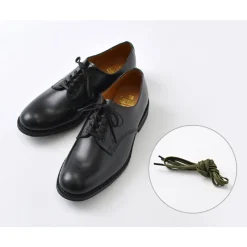SANDERS Leather Shoes & Boots^/ #2246B Military Officer Shoes Japan Limited Model black
