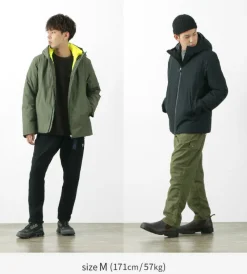 SAVE THE DUCK Down Wear^/ ALVARO PRO-TECH Recycled Polyester Synthetic Down Hooded Jacket
