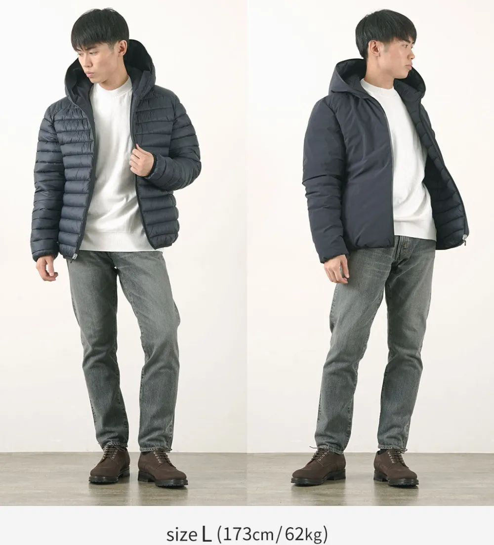 SAVE THE DUCK Jackets^/ Ezra Synthetic Down Reversible Hooded Jacket