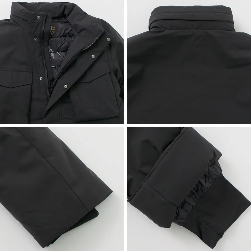 SAVE THE DUCK Down Wear^/ Halim Synthetic Down M-65 Type Jacket black