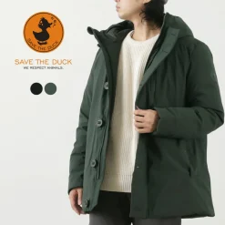 SAVE THE DUCK Coats^/ Ronan Synthetic Down Hooded Coat