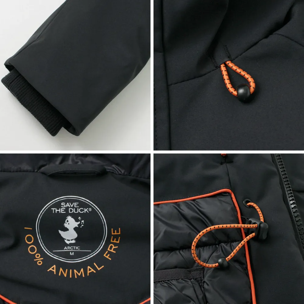 SAVE THE DUCK Coats^/ Ronan Synthetic Down Hooded Coat