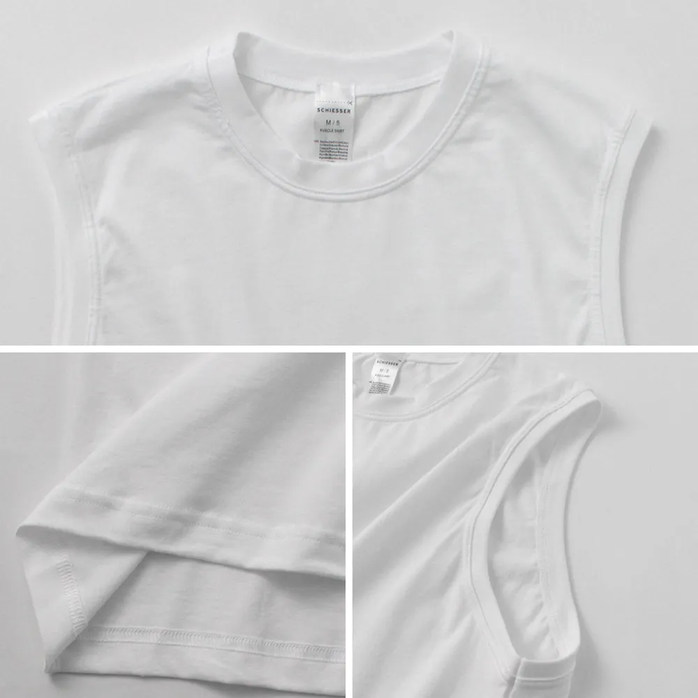 SCHIESSER T-Shirts^/ American Sleeveless 2 Pack T-Shirt
