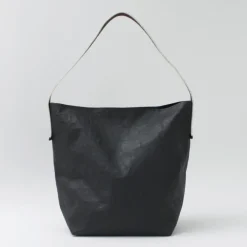 SENTI Shoulder Bags^/ Dyneema Leather Box Type Shoulder Bag black