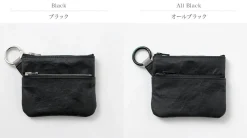 SENTI Other Bags^/ Dyneema Leather Double Zipper Pouch
