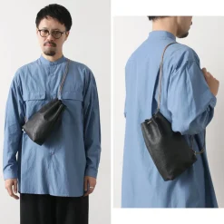 SENTI Shoulder Bags^/ Dyneema Leather Drawstring Bag L