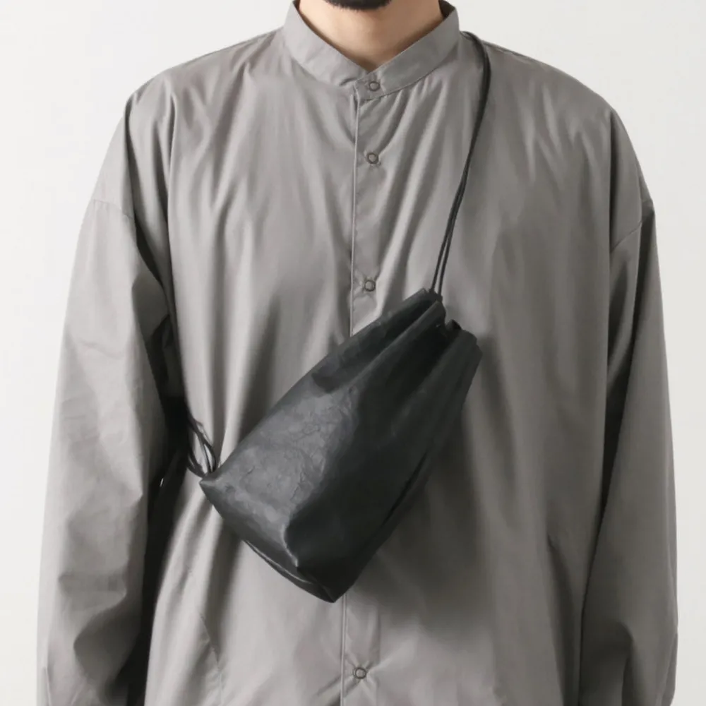 SENTI Shoulder Bags^/ Dyneema Leather Drawstring Bag L