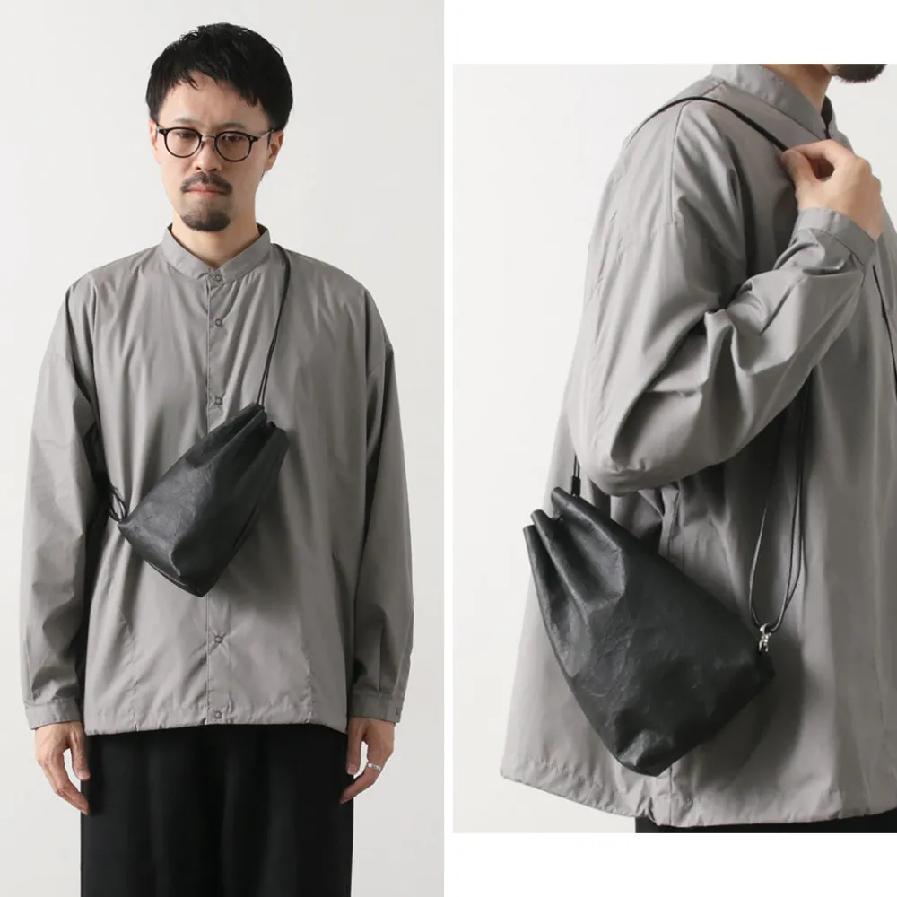 SENTI Shoulder Bags^/ Dyneema Leather Drawstring Bag L