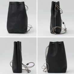 SENTI Shoulder Bags^/ Dyneema Leather Drawstring Bag L
