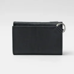 SENTI Wallets^/ Dyneema Leather Trifold Slim Wallet black