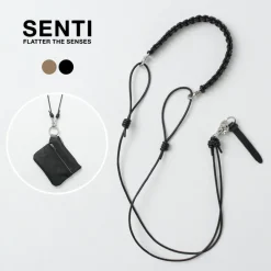 SENTI Other Goods^/ Leather Braid Multi-Strap