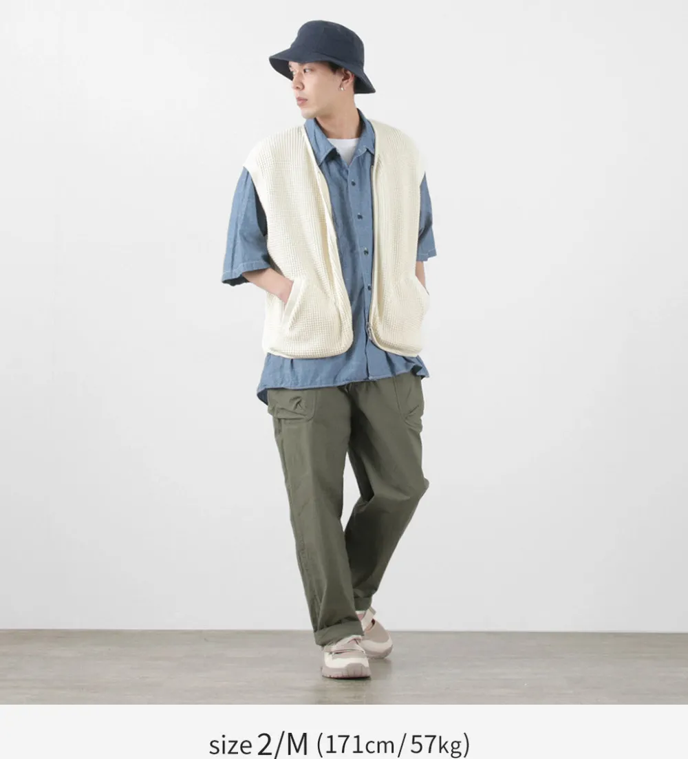 SI Sweatshirts^/ Waffle Zip Vest