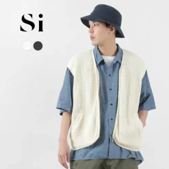 SI Sweatshirts^/ Waffle Zip Vest